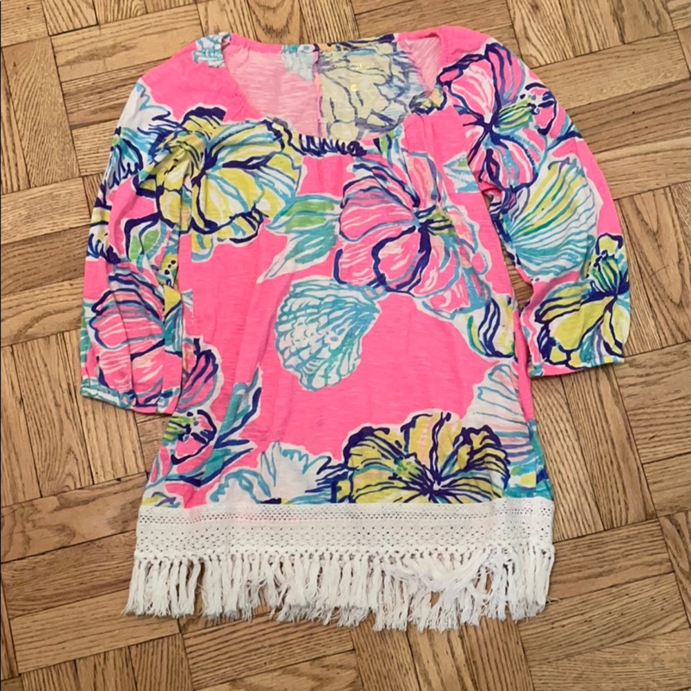Lilly Pulitzer Pink Top (XS)